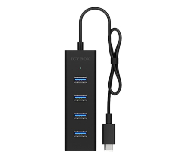 ICYBOX B-HUB1409-C3 4 portowy Hub TYPE-C NUICYUS4P000011 - 1275427 - zdjęcie 4